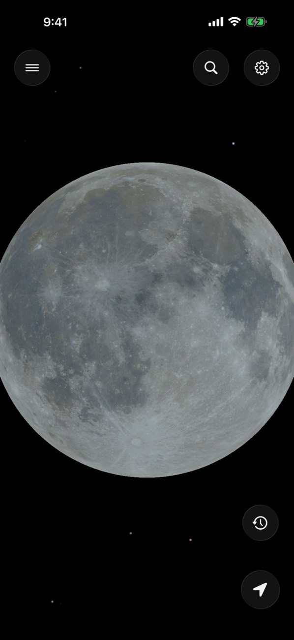 The Moon, close up